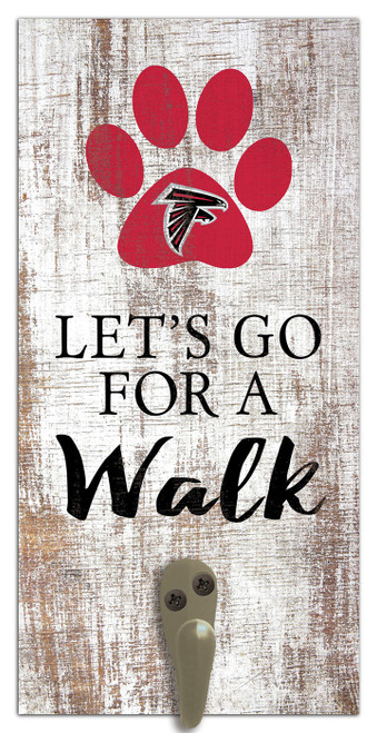 Atlanta Falcons Leash Holder Sign