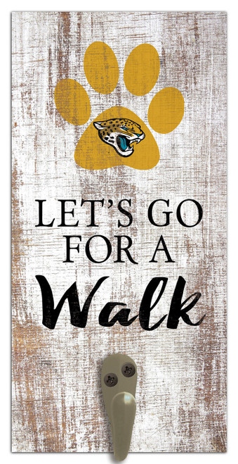 Jacksonville Jaguars Leash Holder Sign