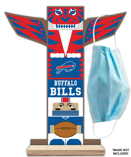 Buffalo Bills Totem Mask Holder