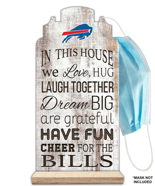 Buffalo Bills In This House Mask Holder