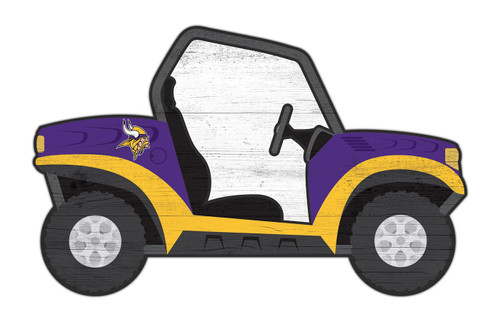 Minnesota Vikings 12" ATV Cutout Sign