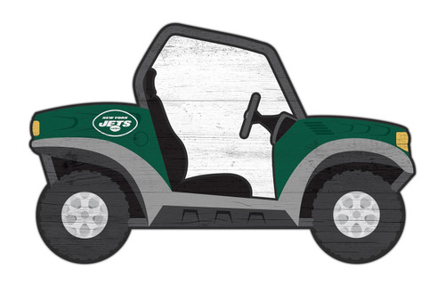 New York Jets 12" ATV Cutout Sign