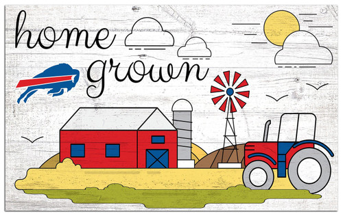 Buffalo Bills Home Grown 11" x 19" Sign