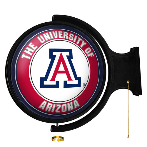 Arizona Wildcats Round Rotating Lighted Wall Sign