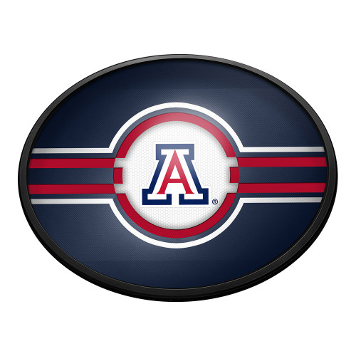 Arizona Wildcats Oval Slimline Lighted Wall Sign