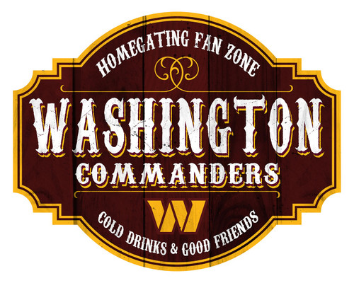 Washington Commanders 12" Homegating Tavern Sign