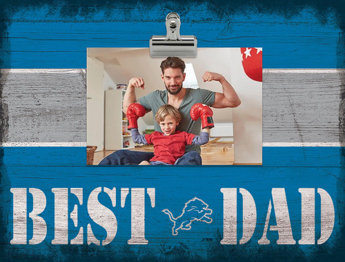 Detroit Lions Best Dad Clip Art
