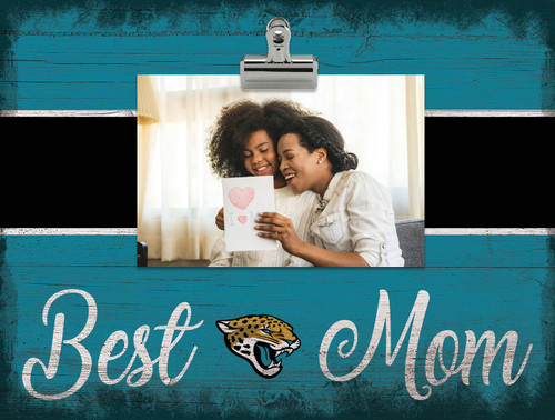 Jacksonville Jaguars Best Mom Clip Frame