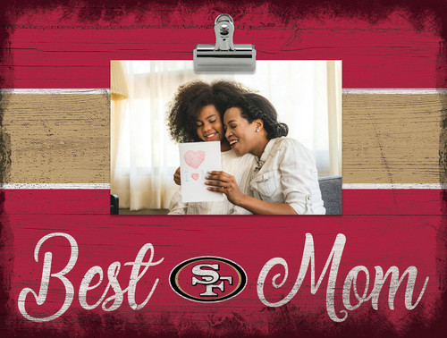 San Francisco 49ers Best Mom Clip Frame