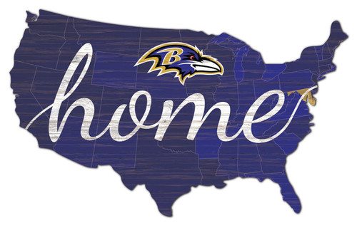 Baltimore Ravens USA Cutout Sign