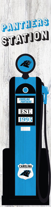 Carolina Panthers Retro Pump 48" Leaner