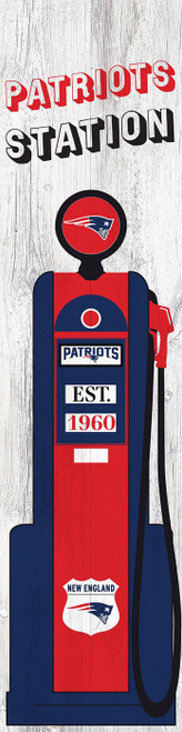 New England Patriots Retro Pump 48" Leaner