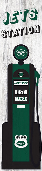 New York Jets Retro Pump 48" Leaner