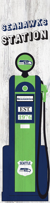 Seattle Seahawks Retro Pump 48" Leaner