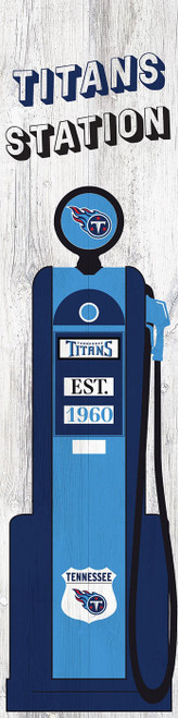 Tennessee Titans Retro Pump 48" Leaner