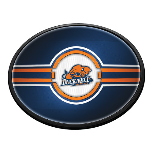 Bucknell Bison Oval Slimline Lighted Wall Sign