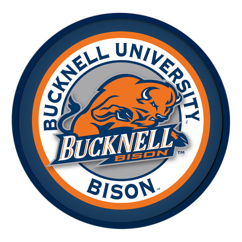Bucknell Bison Modern Disc Wall Sign