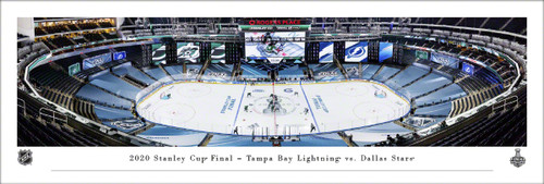 Tampa Bay Lightning vs Dallas Stars 2020 Stanley Cup Final Panorama