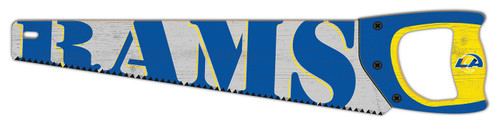 Los Angeles Rams 24" Wood Handsaw Sign