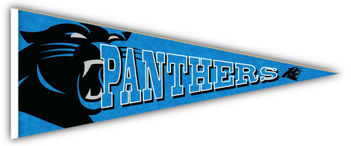 Carolina Panthers 24" Wood Pennant