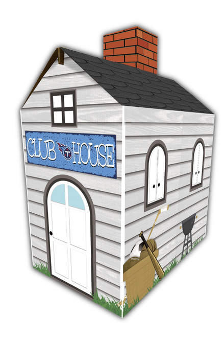 Tennessee Titans Cardboard Clubhouse Playhouse