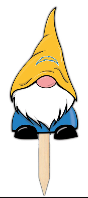 Los Angeles Chargers Gnome Yard Stake