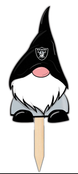 Las Vegas Raiders Gnome Yard Stake
