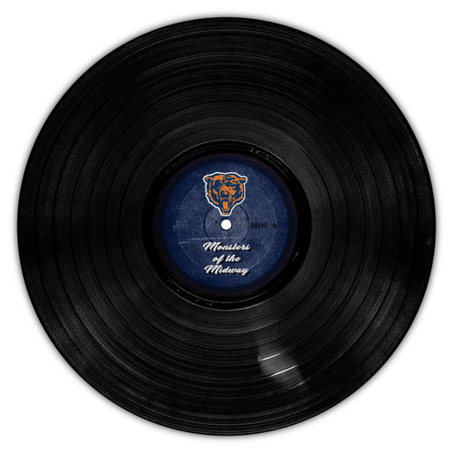 Chicago Bears 12" Vinyl Circle