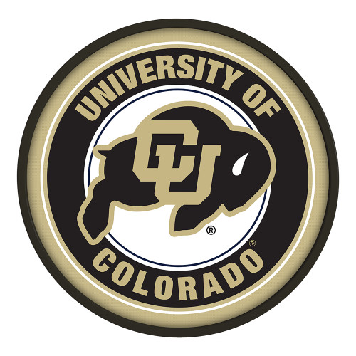 Colorado Buffaloes Modern Disc Wall Sign