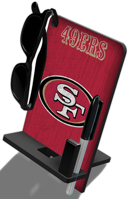 San Francisco 49ers 4 in 1 Desktop Phone Stand