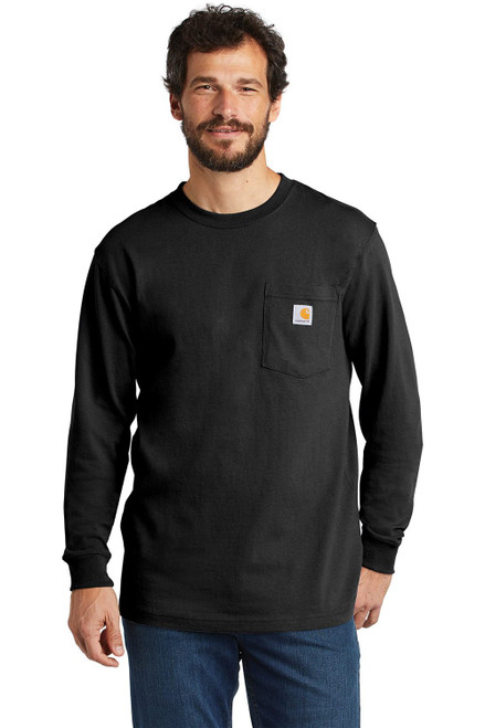 Carhartt Workwear Pocket Long Sleeve Men's Custom T-Shirt
