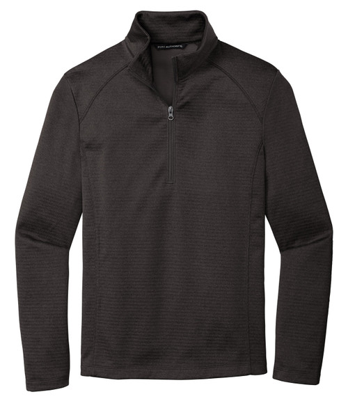 Port Authority Men's Diamond Heather Fleece Custom 1/4 Zip Pullover