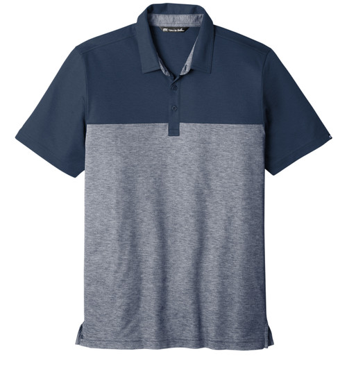 TravisMathew Oceanside Blocked Custom Men's Polo Shirt