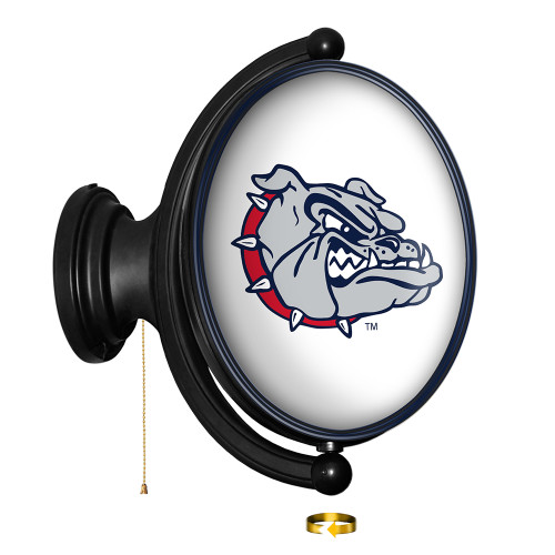 Gonzaga Bulldogs Oval Rotating Lighted Wall Sign