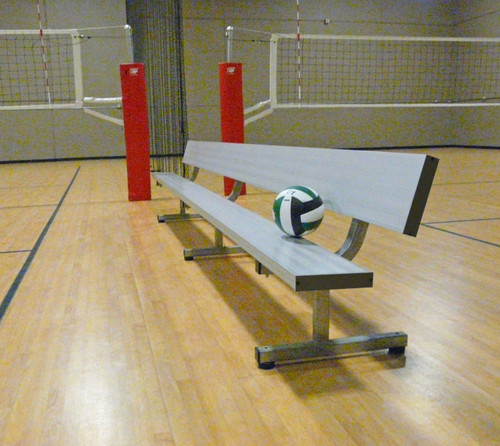 Bison 7.5' Fixed Player Bench with Backrest