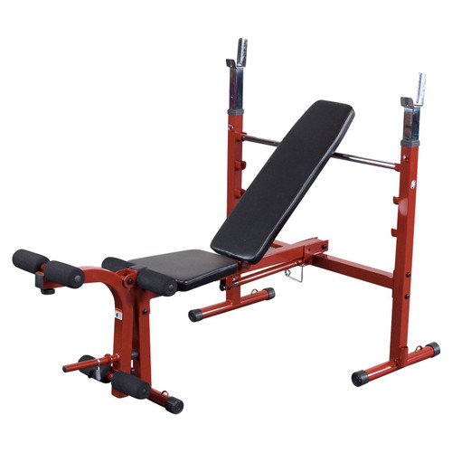 Best Fitness Olympic Bench with Leg Developer