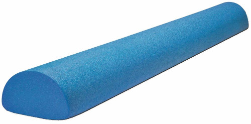Body Solid 36" Blue Foam Roller - Half
