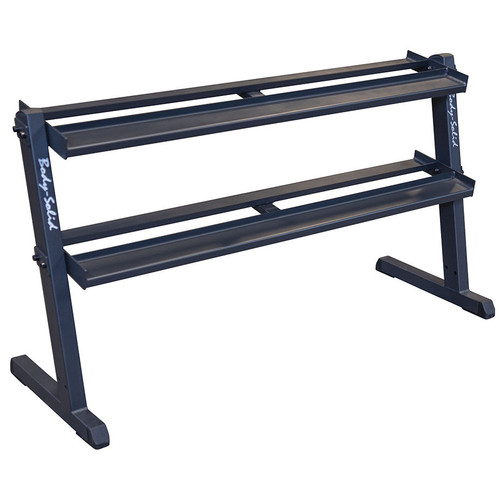 Body Solid 2 Tier Horizontal Dumbbell Rack