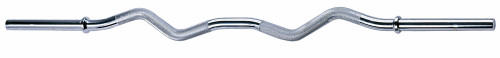 Body Solid 47" Chrome Standard Curl Bar