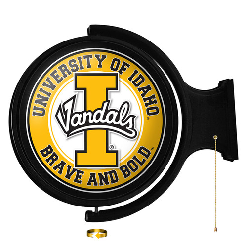 Idaho Vandals Round Rotating Lighted Wall Sign