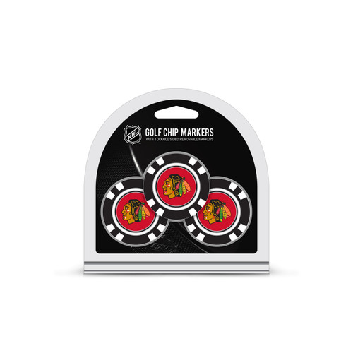 Chicago Blackhawks Golf Chip Ball Markers