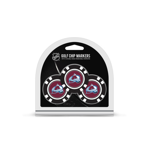 Colorado Avalanche Golf Chip Ball Markers