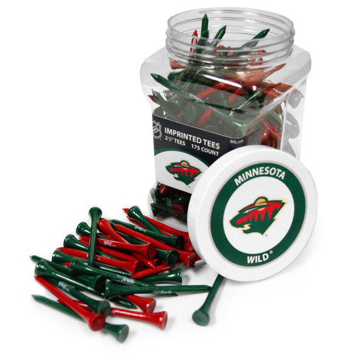 Minnesota Wild 175 Golf Tee Jar Sports Unlimited