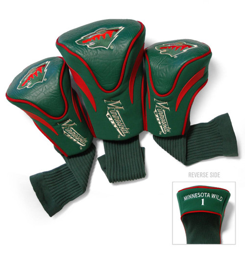 Minnesota Wild Golf Headcovers - 3 Pack