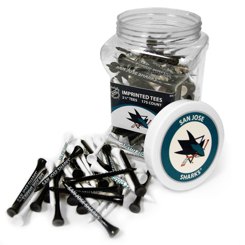 San Jose Sharks 175 Golf Tee Jar