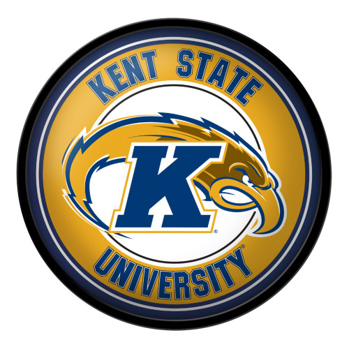 Kent State Golden Flashes Modern Disc Wall Sign