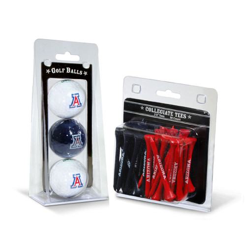 Arizona Wildcats Golf Ball & Tee Pack