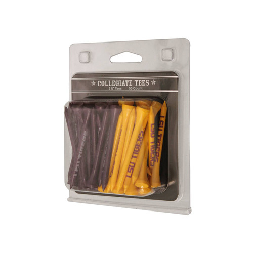 LSU Tigers 50 Golf Tee Pack