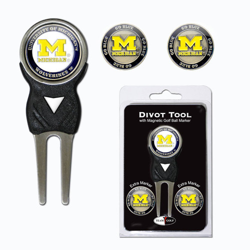 Michigan Wolverines Golf Divot Tool Pack