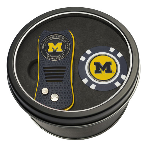 Michigan Wolverines Switchfix Golf Divot Tool & Chip